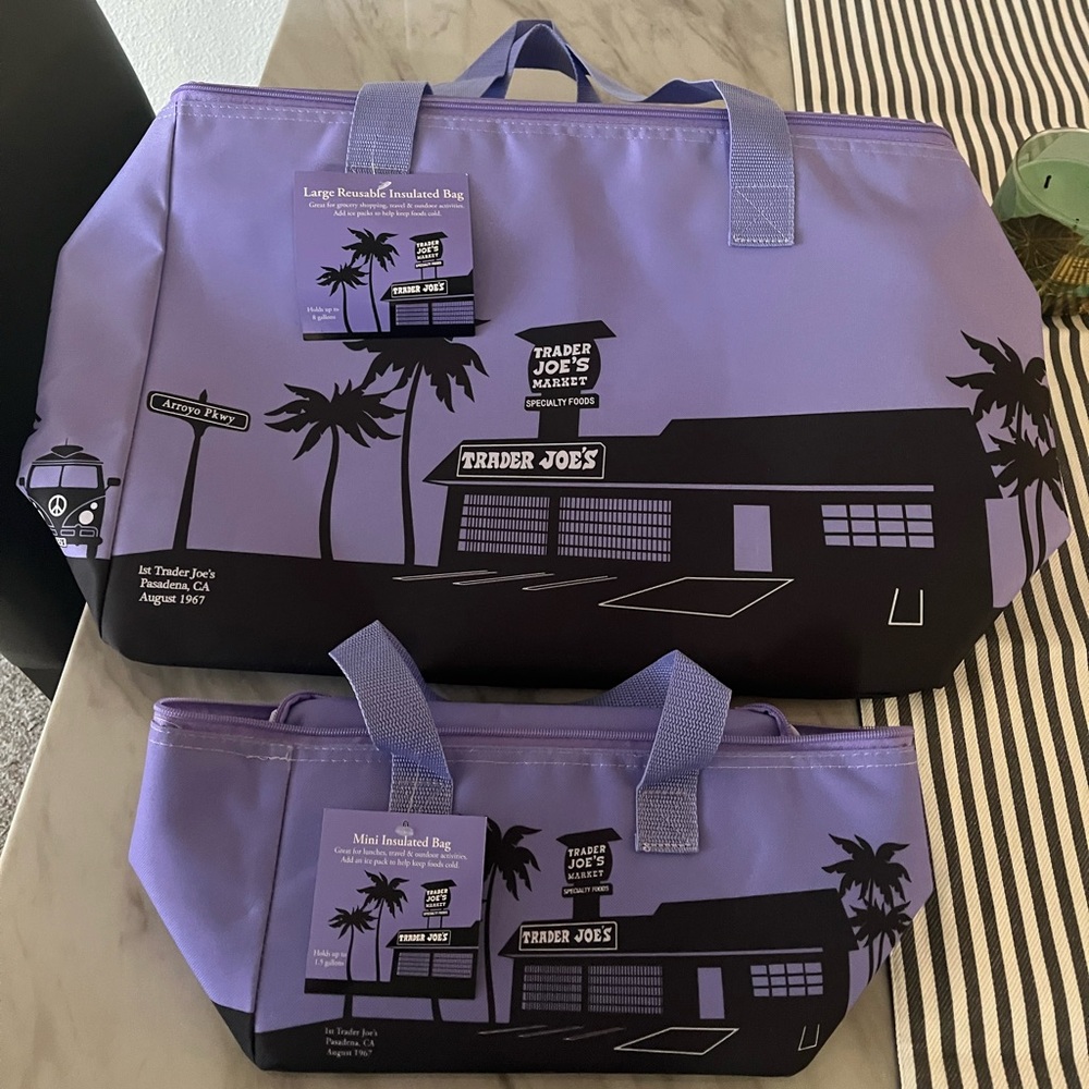 Trader Joe’s Lavender limited edition bundle bags!